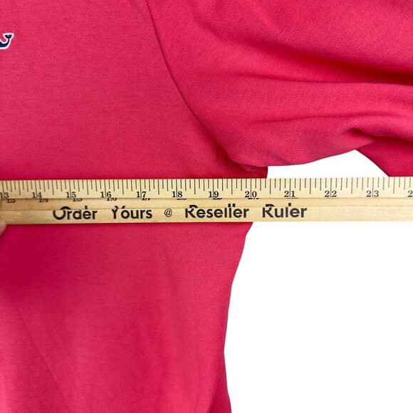 Vineyard Vines Sweater Mens S Pink 1/4 Zip Pullover Pima Cotton Preppy School - Picture 7 of 9